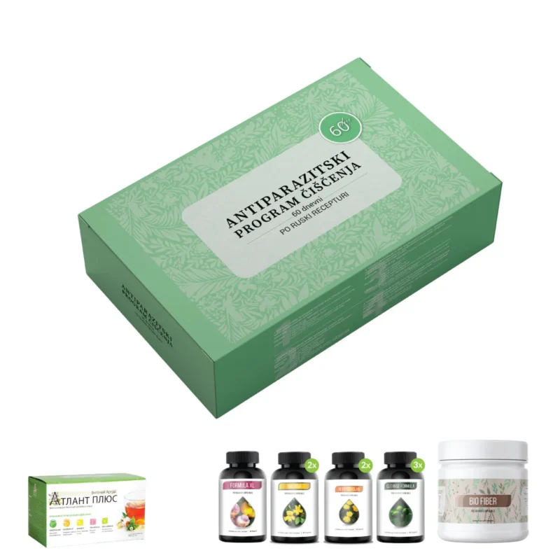 Program ciscenja parazitov 60 dni